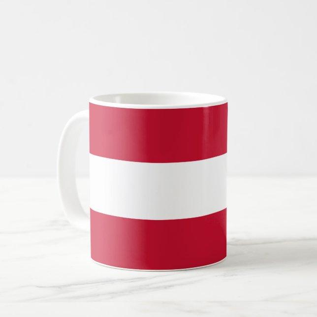 Österreich Keramik Tasse (Vorderseite Links)