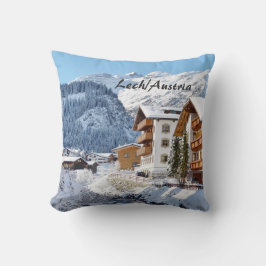 Österreich Lech am Arlberg Souvenir Kissen
