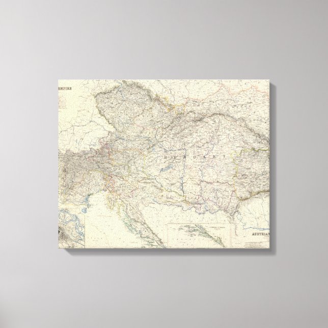 Österreich Leinwanddruck (Vorderseite)