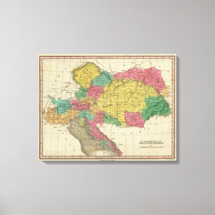 Österreich Leinwanddruck