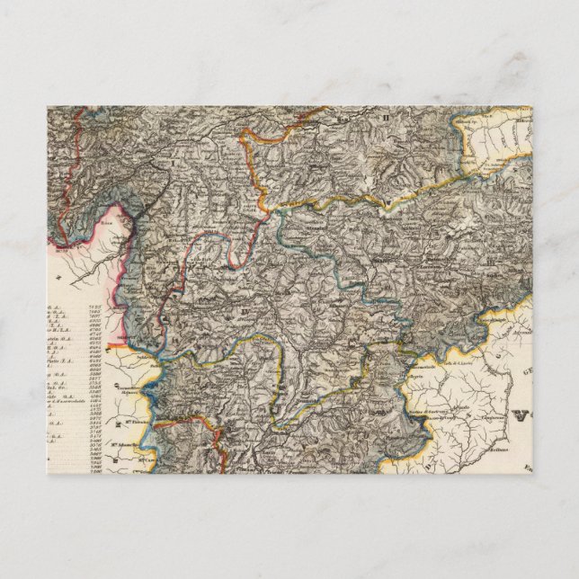 Österreich, Liechtenstein Postkarte (Vorderseite)