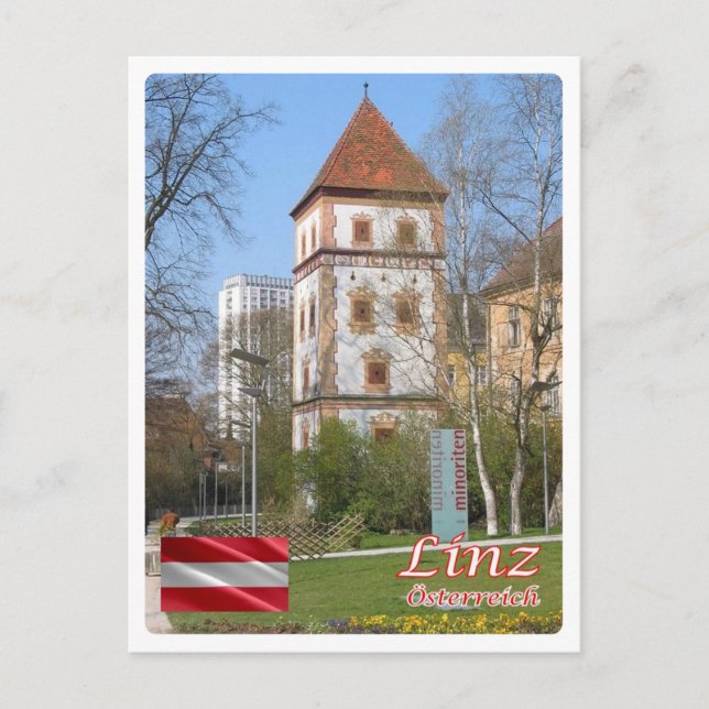 Österreich - Linz - Postkarte (Vorderseite)