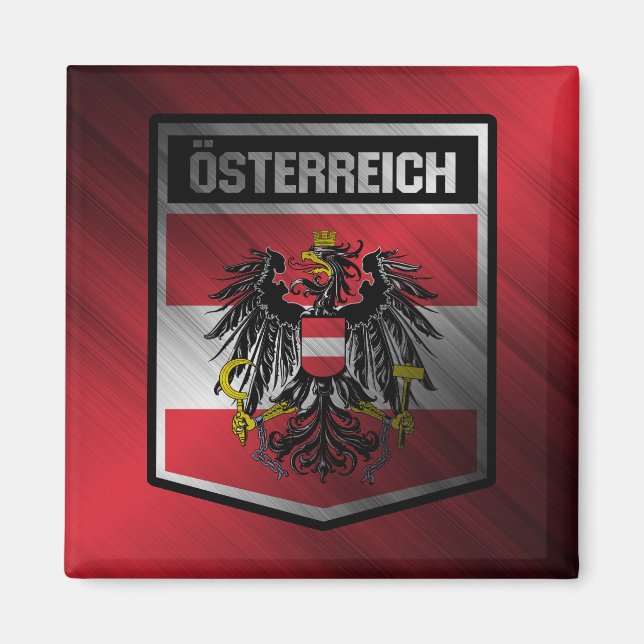 Österreich Magnet (Vorne)