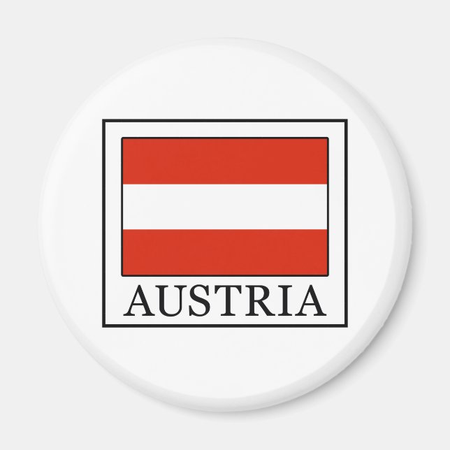 Österreich Magnet (Vorne)