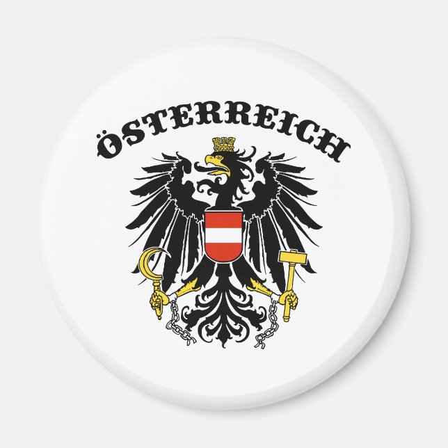 Osterreich Magnet (Vorne)