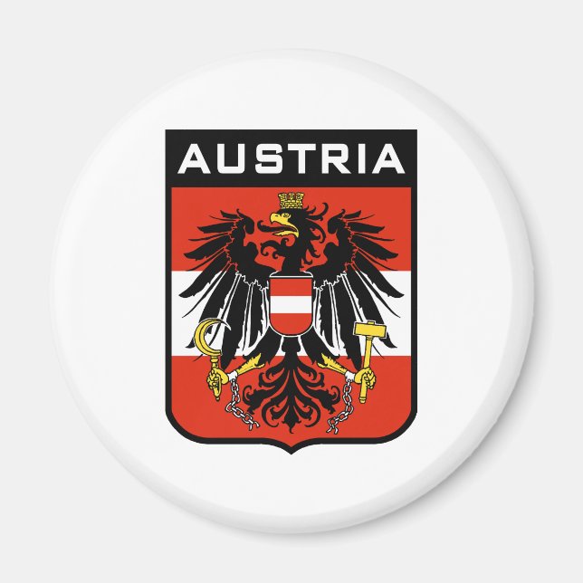 Österreich Magnet (Vorne)