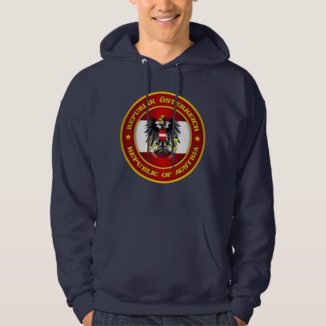 Österreich Medallion Apparel Hoodie (Vorderseite)