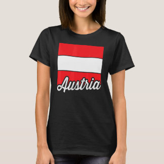 Österreich - österreichische Flagge für Österreich T-Shirt