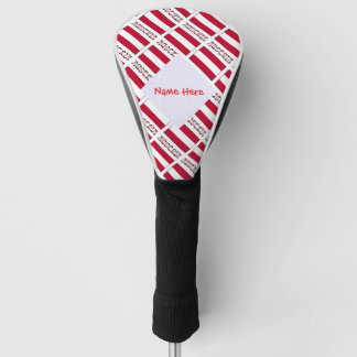 Österreich - Österreichische Flagge - Personalisie Golf Headcover