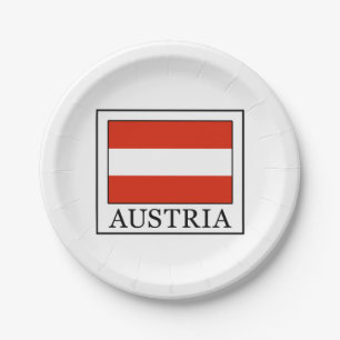 Österreich Pappteller