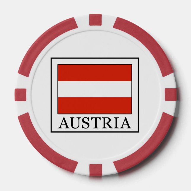 Österreich Pokerchips (Vorderseite)