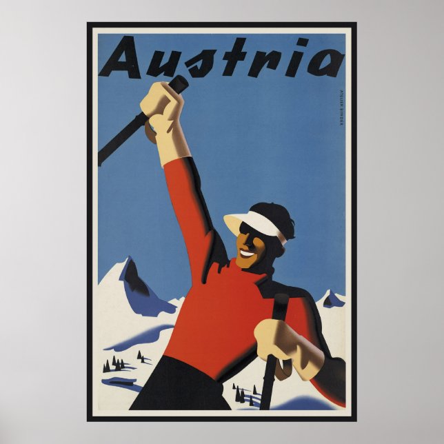 Österreich Poster (Vorne)