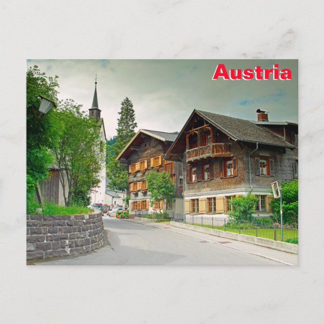 Österreich Postkarte (Vorderseite)