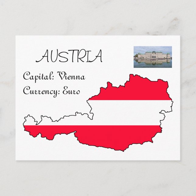 Österreich Postkarte (Vorderseite)