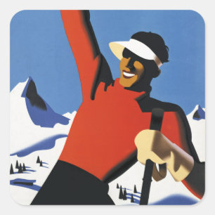 Österreich Quadratischer Aufkleber