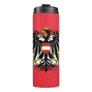Österreich Reisemugge, patriotische österreichisch Thermosbecher