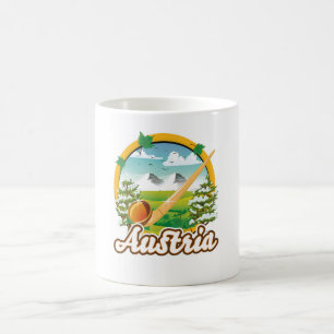 Österreich Retrologo Kaffeetasse