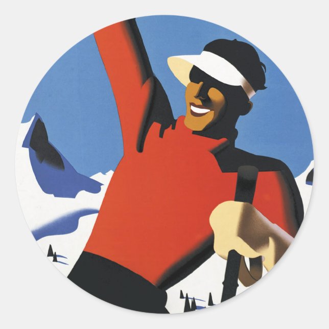 Österreich Runder Aufkleber (Vorderseite)