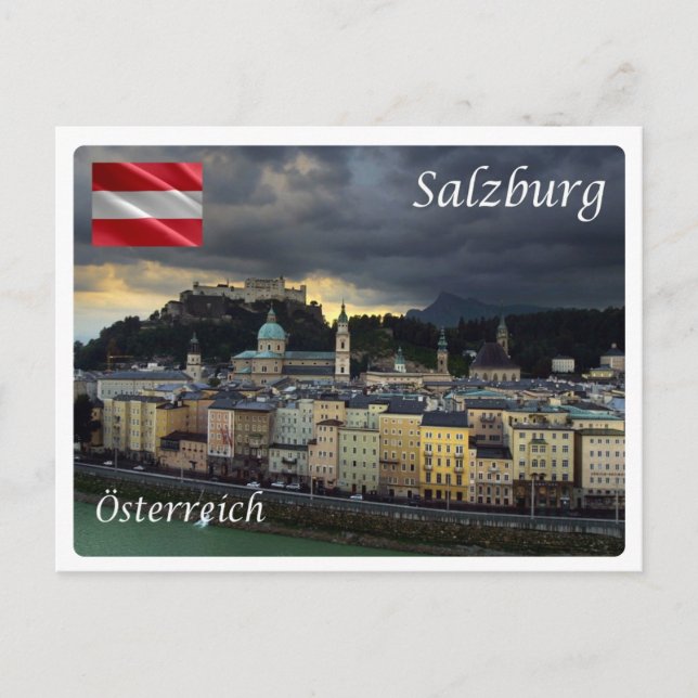 Österreich - Salzburg - Postkarte (Vorderseite)