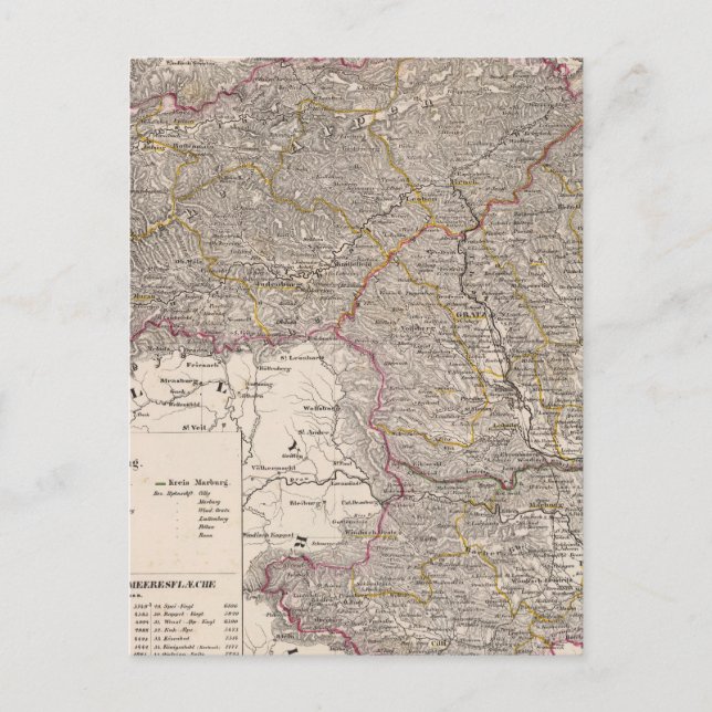 Österreich, Slowenien Postkarte (Vorderseite)
