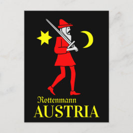 Österreich Steirische Wappen von Rottenmann Postkarte