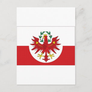 Österreich Tiroler Flagge Postkarte