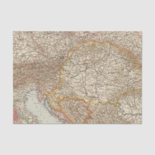 Österreich Ungarn 2 Seidenpapier