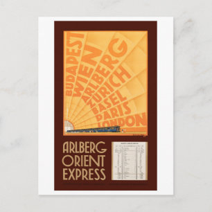 Österreich Vintage-Reiseposter Restauriert Postkarte