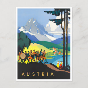 Österreich Vintage-Reisepostkarte Postkarte
