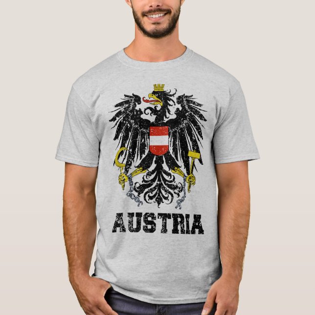 Österreich-Wappen T-Shirt (Vorderseite)