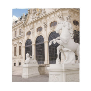 Österreich, Wien, Belvedere-Paläste, Oberes Notizblock
