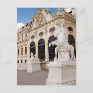 Österreich, Wien, Belvedere-Paläste, Oberes Postkarte