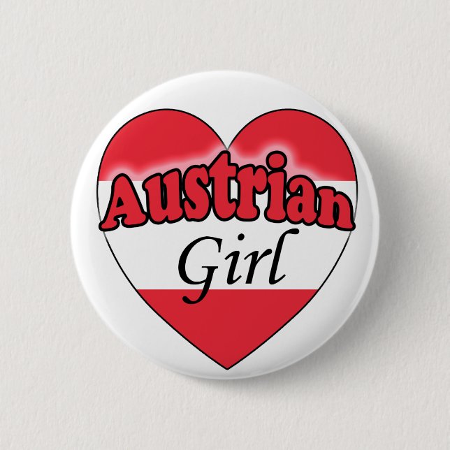 Österreicherin Button (Vorderseite)