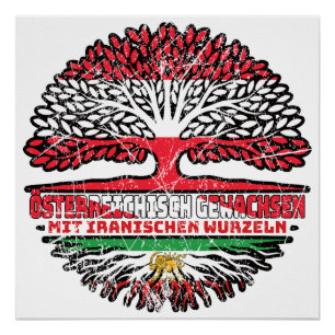 Österreichisch aufgewachsen, iranische Wurzeln – L Poster