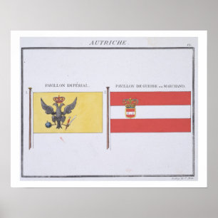 Österreichisch kennzeichnet, von einem poster