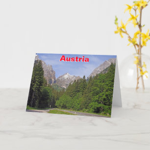 Österreichische Alpen Karte