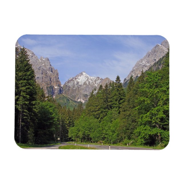 Österreichische Alpen Magnet (Horizontal)