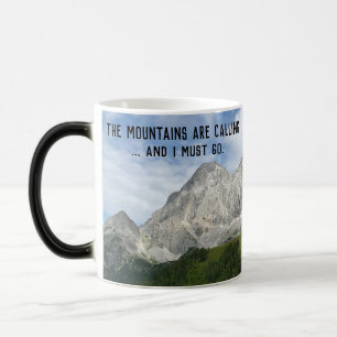 Österreichische Alpen mit Angebot Verwandlungstasse
