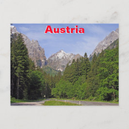 Österreichische Alpen Postkarte