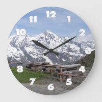Österreichische Alpen-Wanduhr