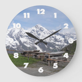 Österreichische Alpen-Wanduhr Große Wanduhr