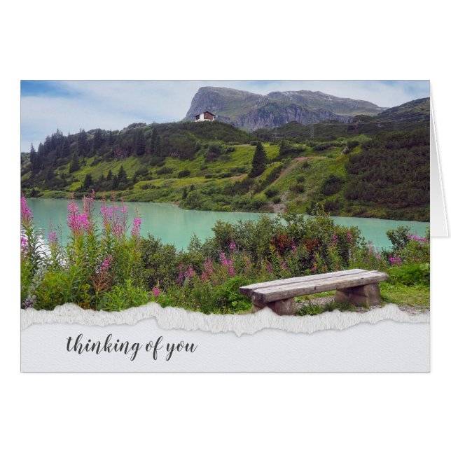 Österreichische Bergwelt (Vorderseite (Horizontal))