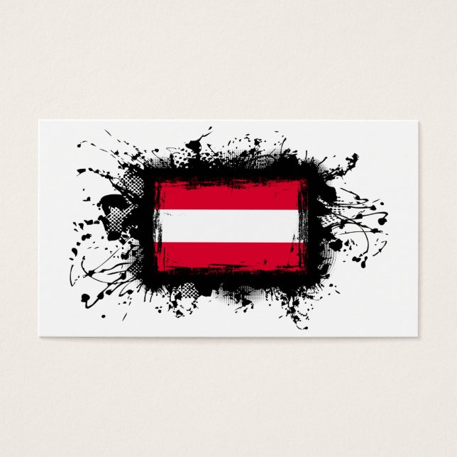 Österreichische Flagge (Vorderseite)