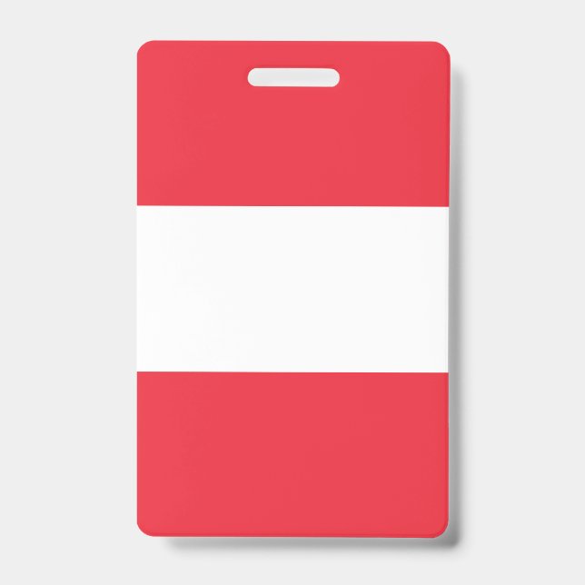 Österreichische Flagge Ausweis (Vorderseite)