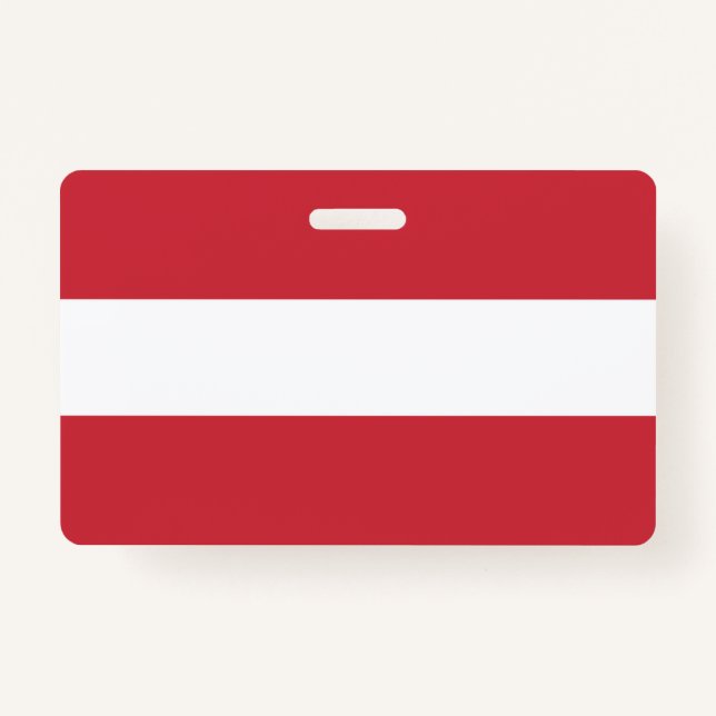 Österreichische Flagge Ausweis (Vorderseite)