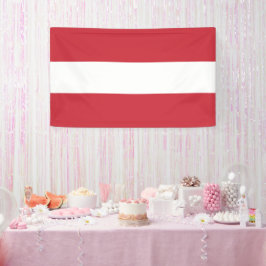 Österreichische Flagge Banner