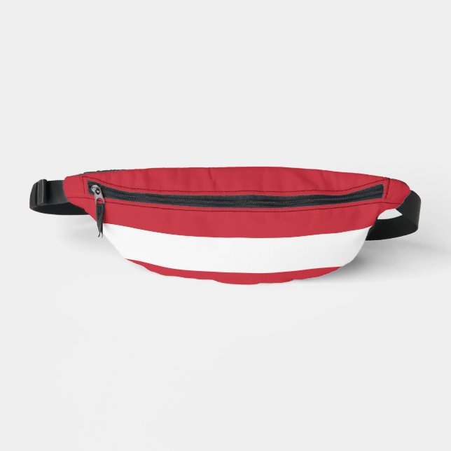 Österreichische Flagge Bauchtasche (Vorderseite)