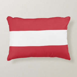 Österreichische Flagge Dekokissen