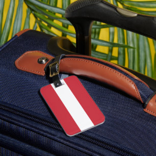 Österreichische Flagge Gepäckanhänger