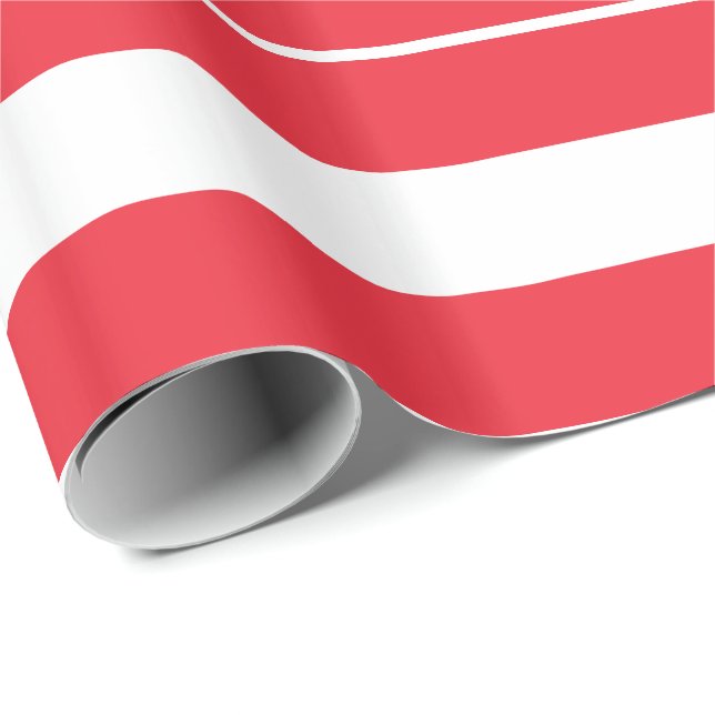 Österreichische Flagge Geschenkpapier (Rolleneckpunkt)